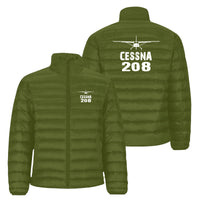Thumbnail for Cessna 208 & Plane Designed Padded Jackets