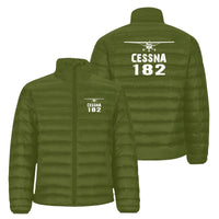 Thumbnail for Cessna 182 & Plane Designed Padded Jackets