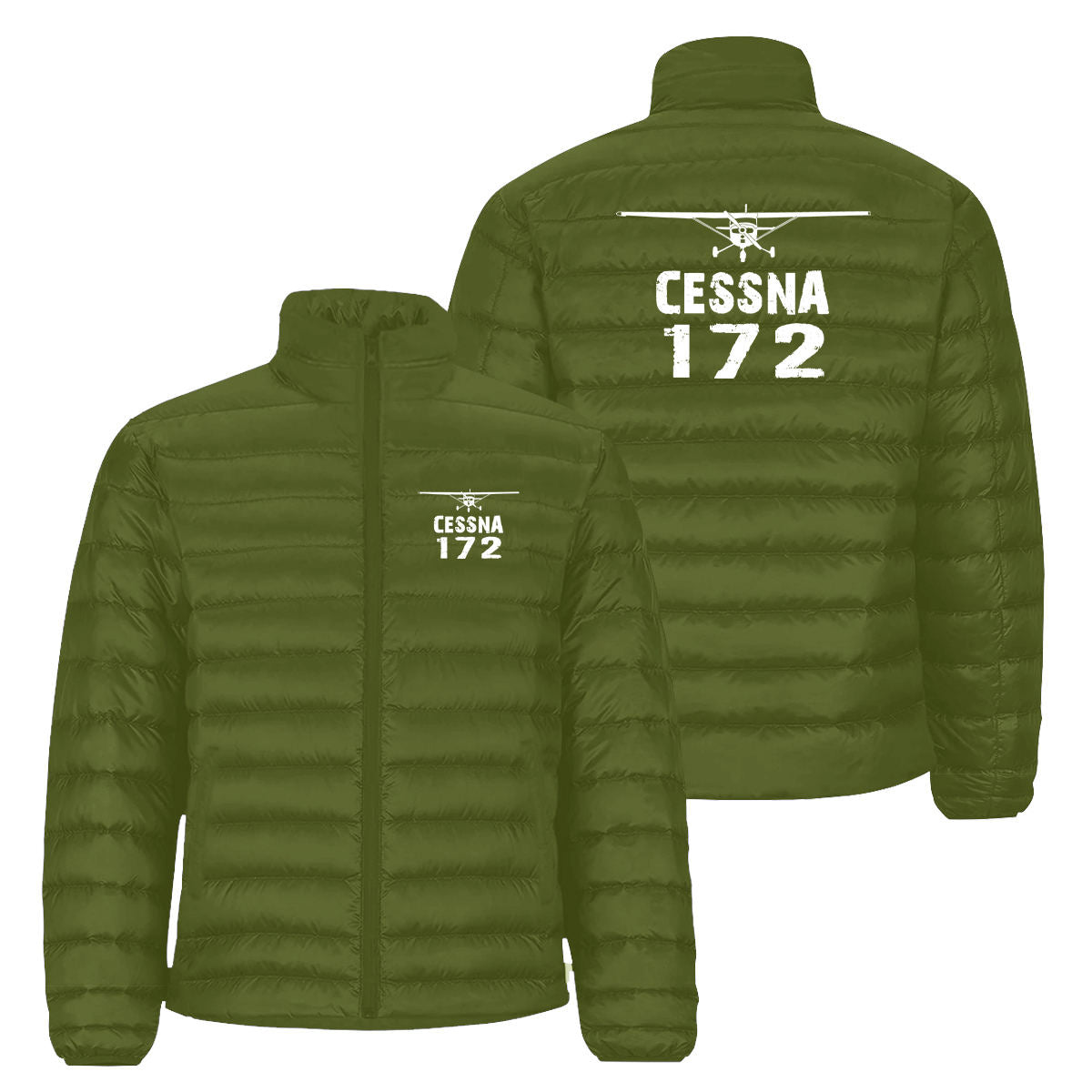Cessna 172 & Plane Designed Padded Jackets