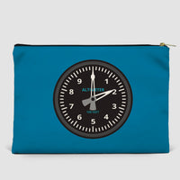 Thumbnail for Airplane Instruments (Altimeter) Designed Zipper Pouch