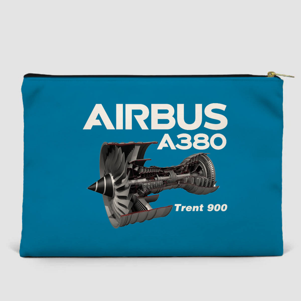 Airbus A380 & Trent 900 Engine Designed Zipper Pouch