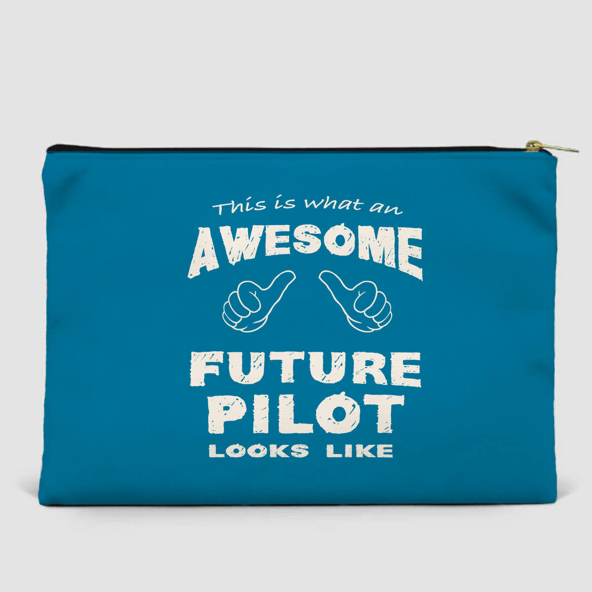 Future Pilot Designed Zipper Pouch