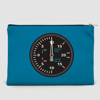 Thumbnail for Airplane Instruments (Vertical Speed) Designed Zipper Pouch