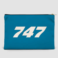 Thumbnail for 747 Flat Text Designed Zipper Pouch