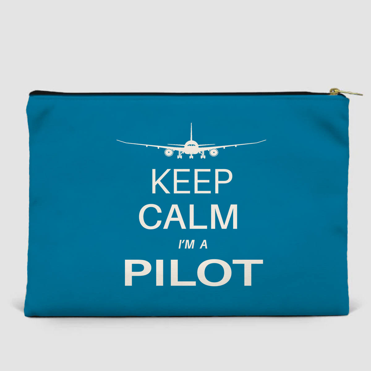 Pilot (777 Silhouette) Designed Zipper Pouch