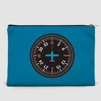 Thumbnail for Airplane Instruments (Heading) Designed Zipper Pouch
