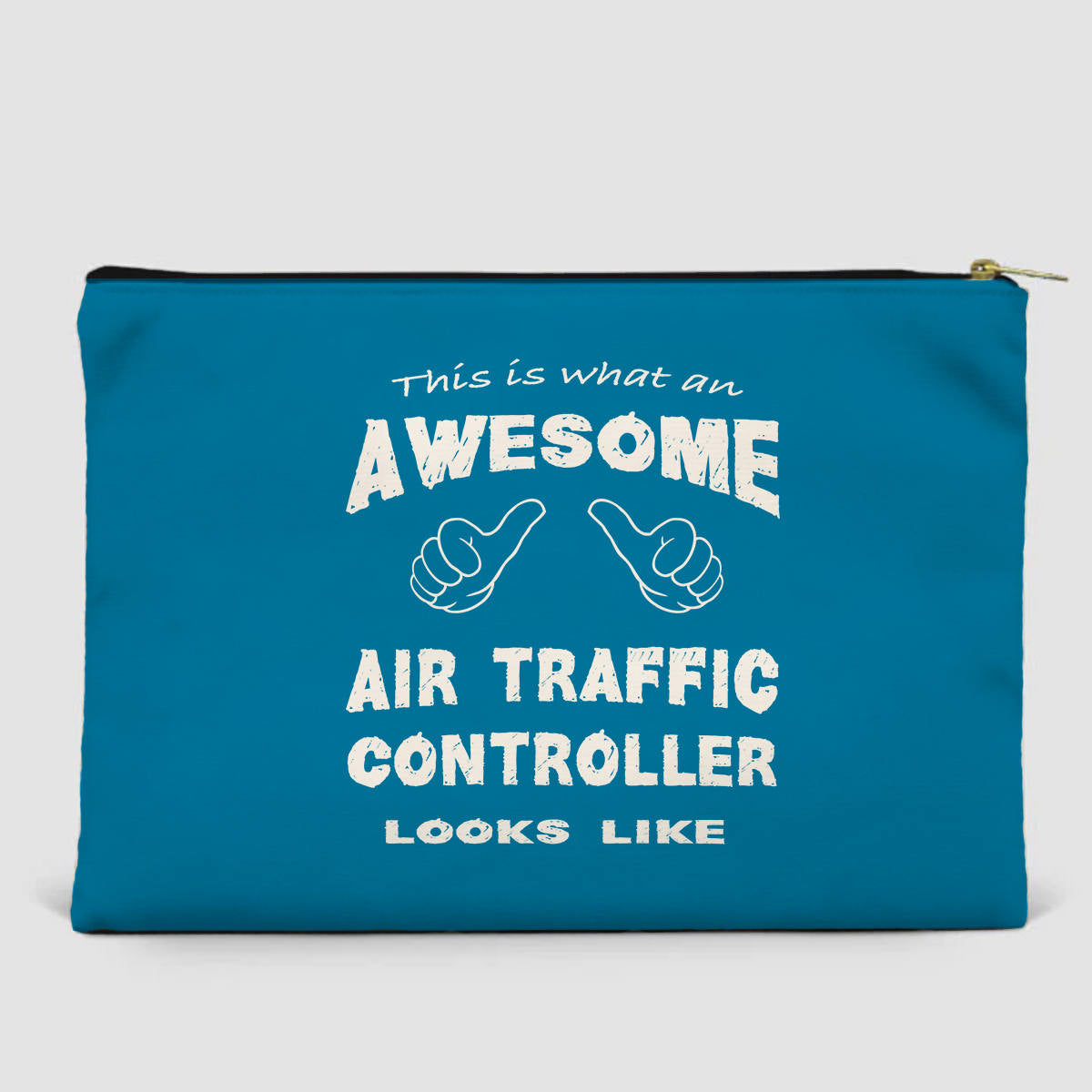 Air Traffic Controller Designed Zipper Pouch