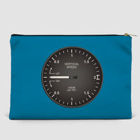 Thumbnail for Airplane Instruments (Vertical Speed 2) Designed Zipper Pouch