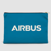 Thumbnail for Airbus & Text Designed Zipper Pouch