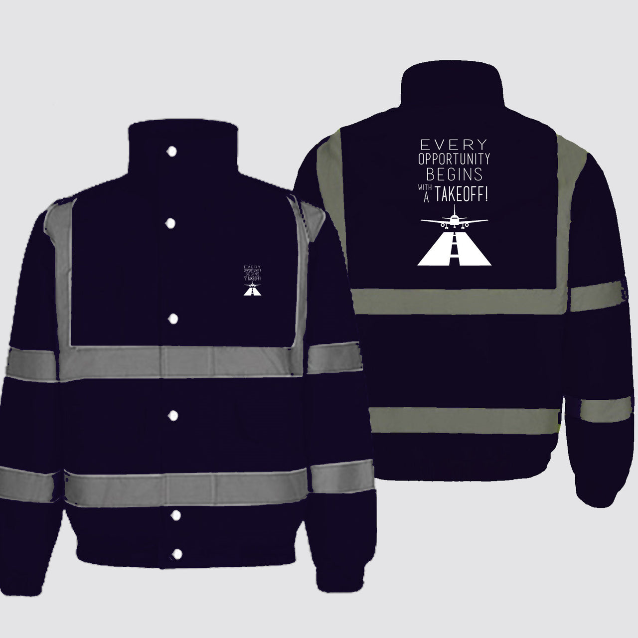 Every Opportunity Designed Reflective Winter Jackets