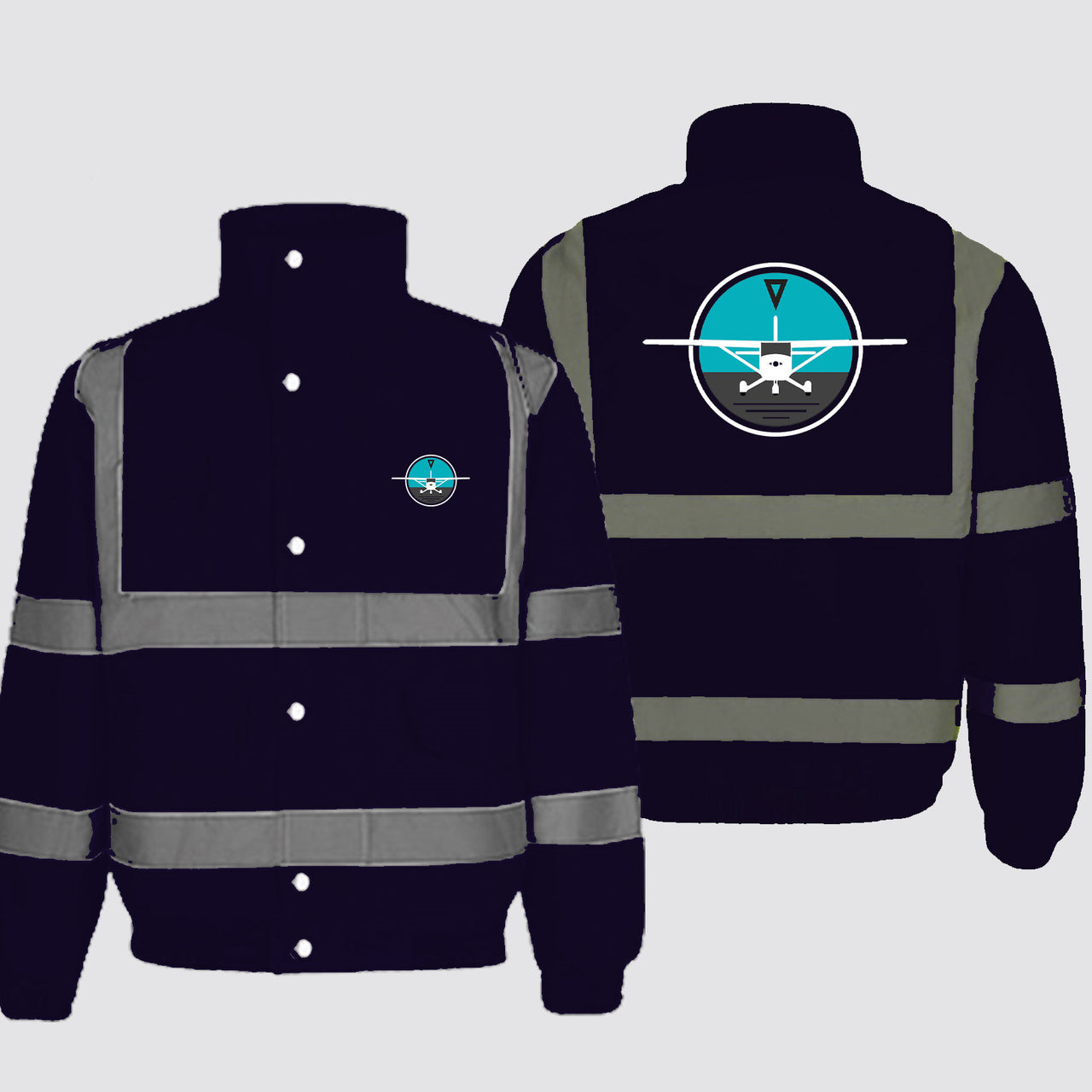 Cessna & Gyro Designed Reflective Winter Jackets