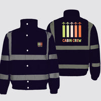 Thumbnail for Colourful Cabin Crew Designed Reflective Winter Jackets