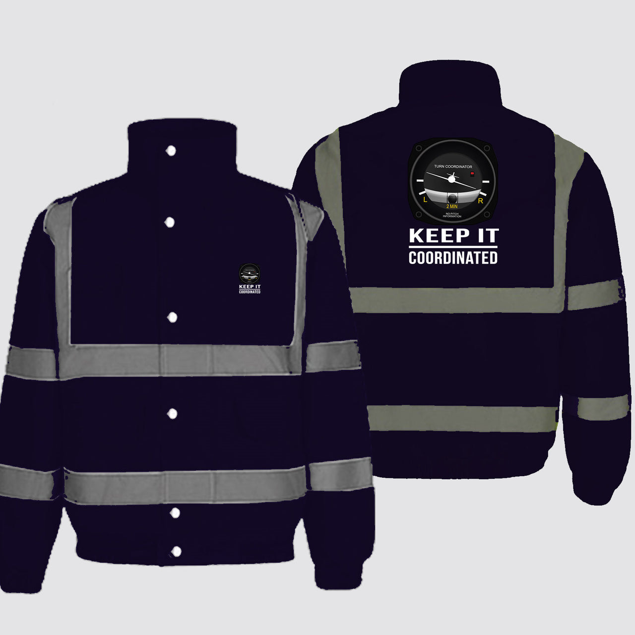 Keep It Coordinated Designed Reflective Winter Jackets