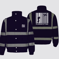 Thumbnail for Planespotting Designed Reflective Winter Jackets