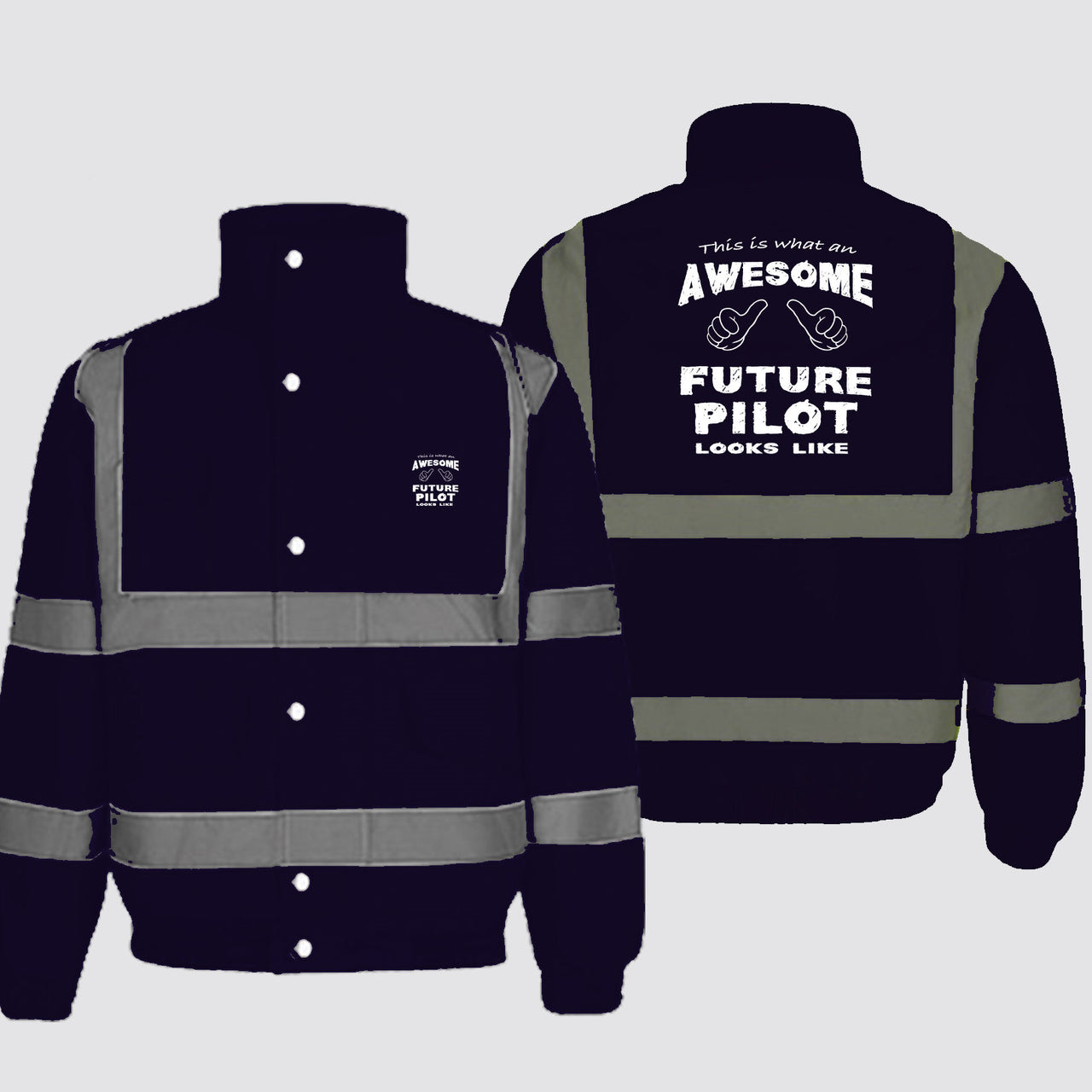 Future Pilot Designed Reflective Winter Jackets