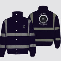 Thumbnail for In Thrust We Trust Designed Reflective Winter Jackets