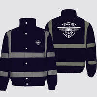Thumbnail for Super Born To Fly Designed Reflective Winter Jackets