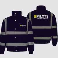 Thumbnail for Pilots They Know How To Fly Designed Reflective Winter Jackets