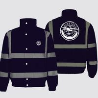 Thumbnail for Aviation Lovers Designed Reflective Winter Jackets