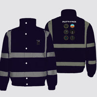 Thumbnail for Pilot's 6 Pack Designed Reflective Winter Jackets