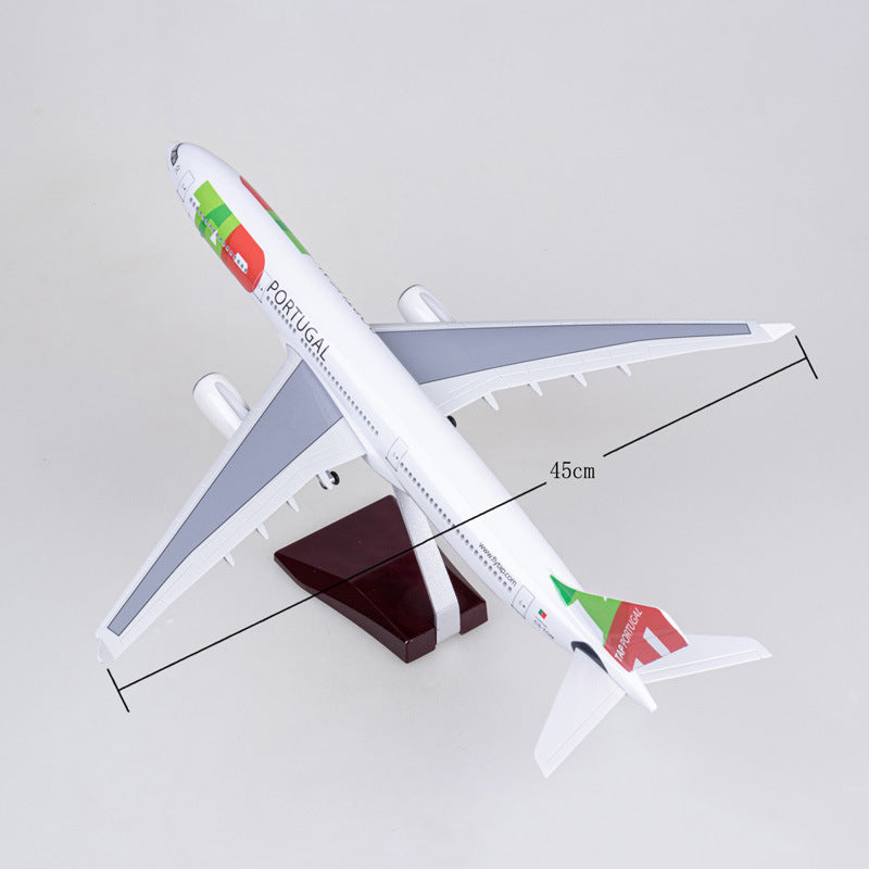 Portugal Airlines Airbus A330 (Special Edition 47CM) Airplane Model