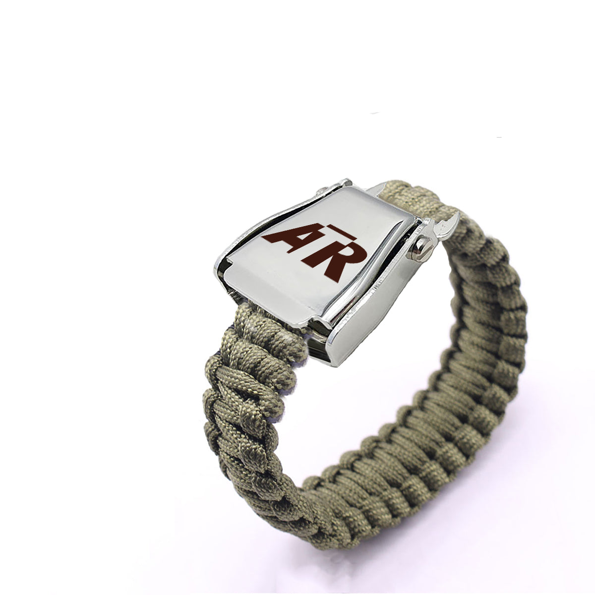 ATR & Text Design Airplane Seat Belt Bracelet
