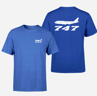 Thumbnail for Boeing 747 - Queen of the Skies Designed Double-Side T-Shirts