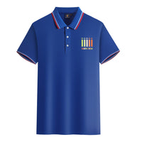 Thumbnail for Colourful Cabin Crew Designed Stylish Polo T-Shirts