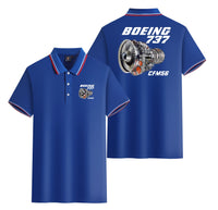 Thumbnail for Boeing 737 Engine & CFM56 Designed Stylish Polo T-Shirts (Double-Side)