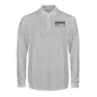 Thumbnail for Airbus A350XWB & Dots Designed Long Sleeve Polo T-Shirts