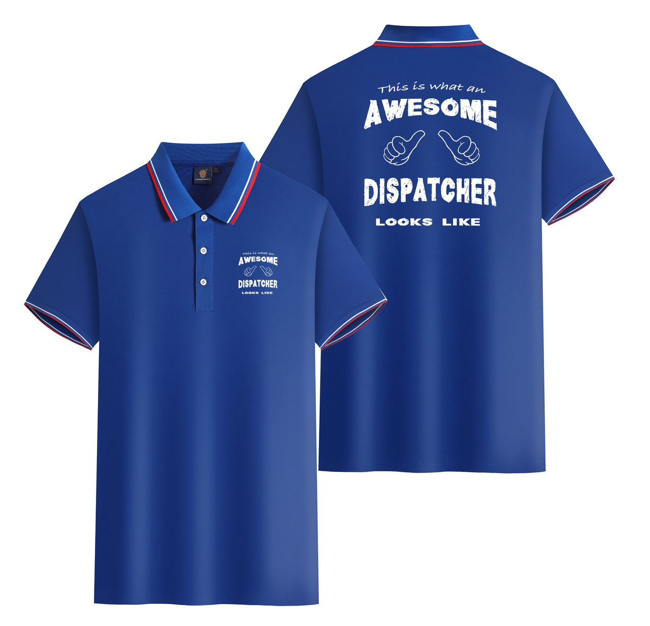 Dispatcher Designed Stylish Polo T-Shirts (Double-Side)