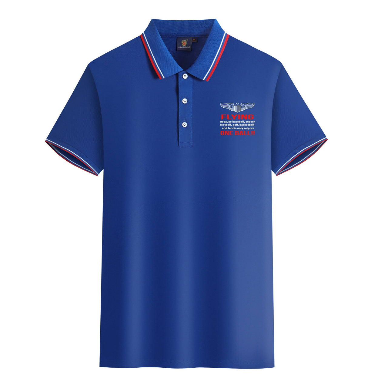 Flying One Ball Designed Stylish Polo T-Shirts