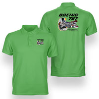 Thumbnail for Boeing 767 Engine (PW4000-94) Designed Double Side Polo T-Shirts