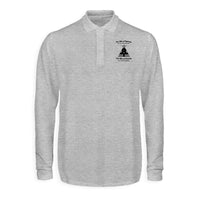 Thumbnail for One Mile of Runway Will Take you Anywhere Designed Long Sleeve Polo T-Shirts