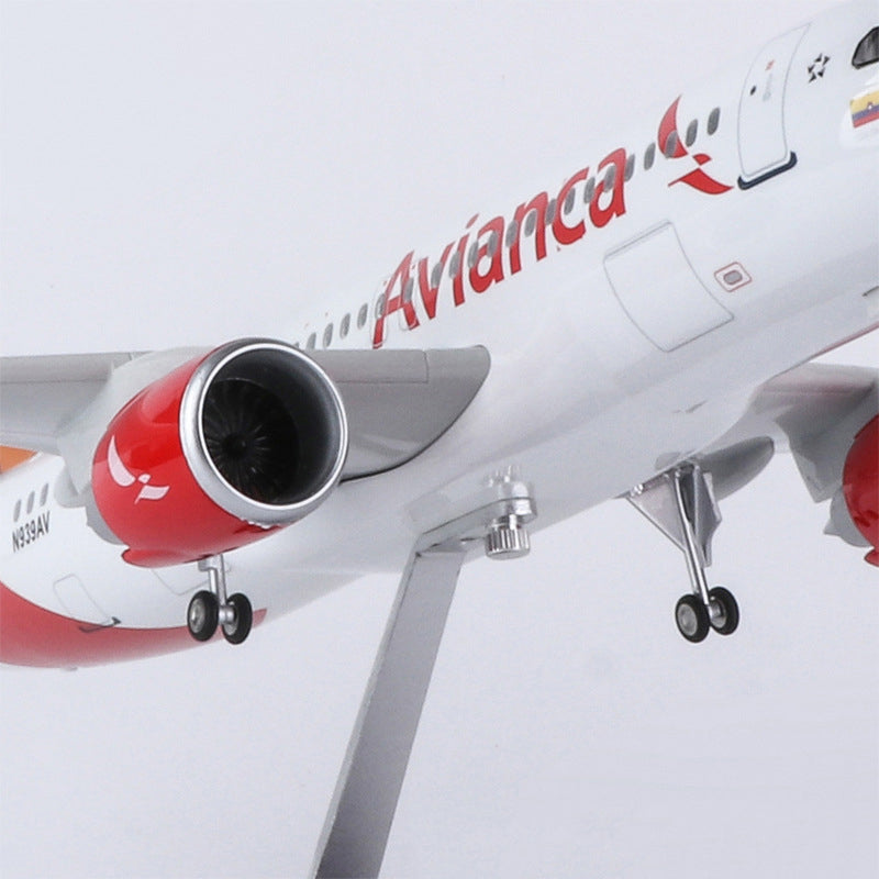 Avianca Airlines Airbus A330 (Special Edition 47CM) Airplane Model
