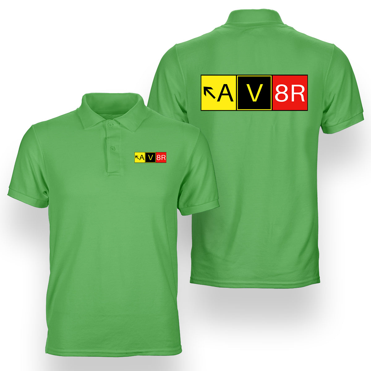 AV8R Designed Double Side Polo T-Shirts
