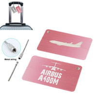 Thumbnail for Airbus A400M & Plane Designed Aluminum Airplane Luggage Tags