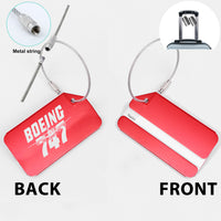 Thumbnail for Amazing Boeing 747 Designed Fashion Metal Luggage Tags
