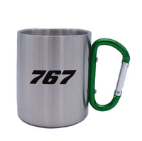 Thumbnail for 767 Flat Text Designed Stainless Steel Outdoors Mugs