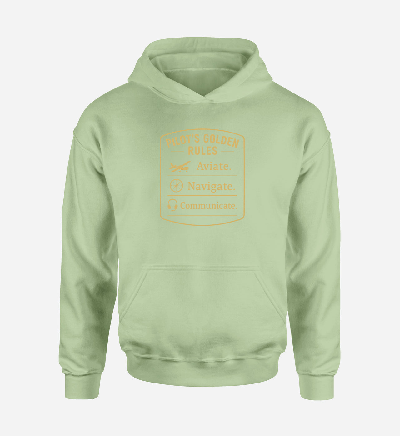 Pilot's Golden Rules Designed Hoodies