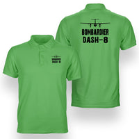 Thumbnail for Bombardier Dash-8 & Plane Designed Double Side Polo T-Shirts