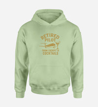 Thumbnail for Retired Pilot & Coctails Designed Hoodies