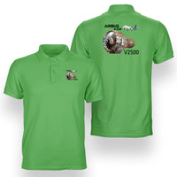 Thumbnail for Airbus A320 & V2500 Engine Designed Double Side Polo T-Shirts