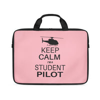 Thumbnail for Student Pilot (Helicopter) Designed Laptop & Tablet Bags