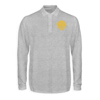Thumbnail for Retro Boeing 737 Designed Long Sleeve Polo T-Shirts