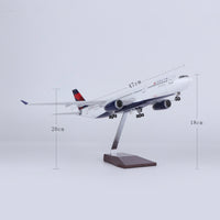 Thumbnail for Delta Airlines Airbus A330 (Special Edition 47CM) Airplane Model