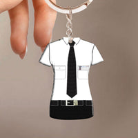 Thumbnail for British Airways Uniform Acrylic Keychain