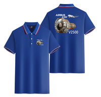 Thumbnail for Airbus A320 & V2500 Engine Designed Stylish Polo T-Shirts (Double-Side)
