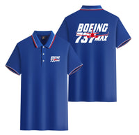 Thumbnail for Amazing 737 Max Designed Stylish Polo T-Shirts (Double-Side)
