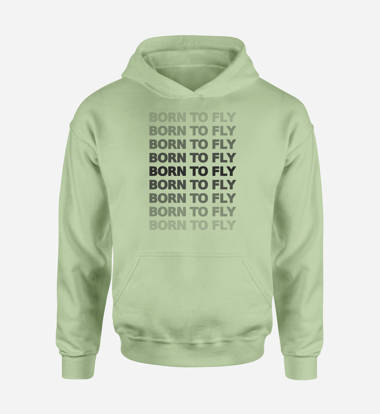 Born To Fly Opacity Designed Hoodies